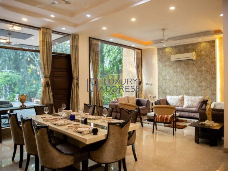 5BHK Furnished Farmhouse Rent in Vasant Kunj Delhi - Luxury Address