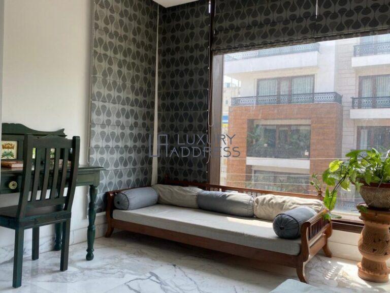 Rent 4BHK Triplex Apartment Anand Niketan, South Delhi - Luxury Address