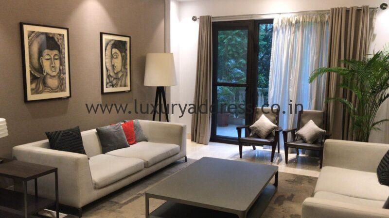 3BHK Furnished Apartment Rent Chanakyapuri Delhi - Luxury Address