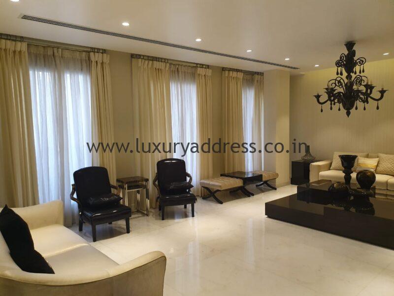 Rent 5BHK Furnished Flat Defence Colony South Delhi - Luxury Address