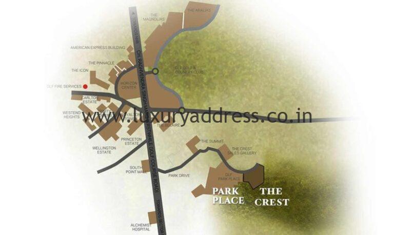 Rent 3BHK Furnished Flats DLF Park Place, Gurugram - Luxury Address