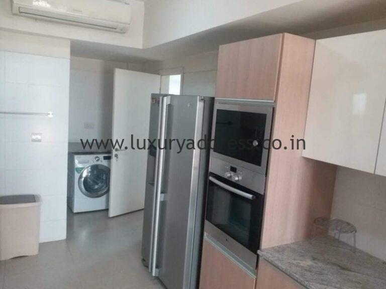 3BHK Semi-Furnished Rental Apartment, DLF Park Place, Gurgaon - Luxury Address