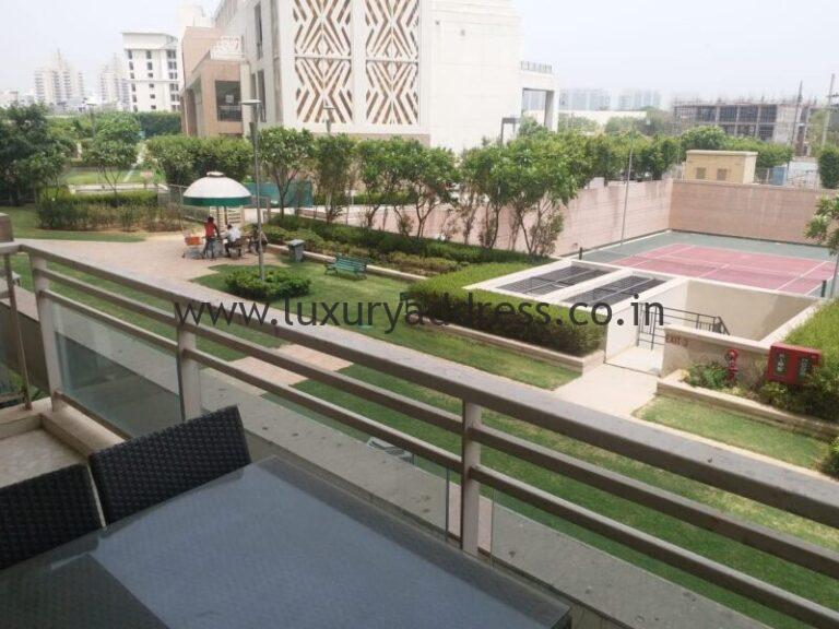 3BHK Semi-Furnished Rental Apartment, DLF Park Place, Gurgaon - Luxury Address